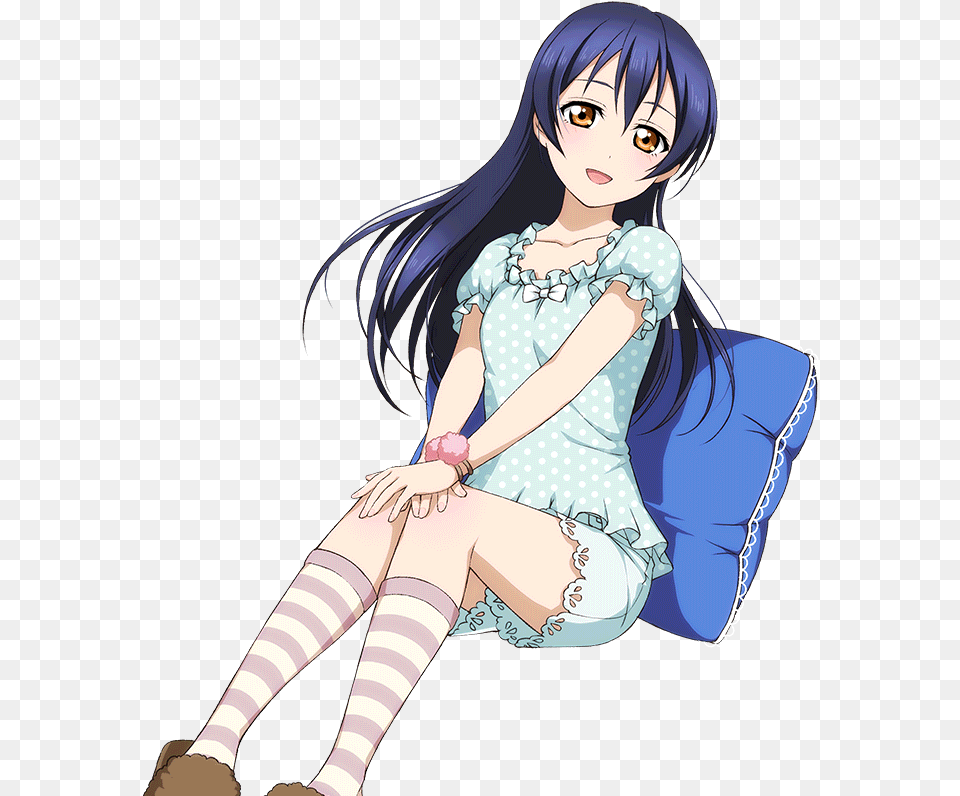 Transparent Idols On Twitter Render Umi Sonoda, Adult, Publication, Person, Female Free Png Download