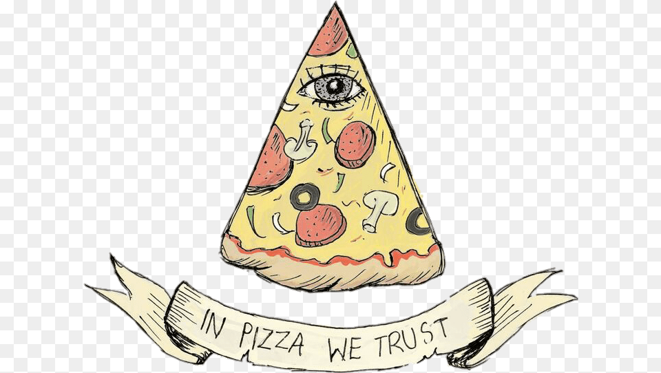 Transparent Illuminati Pizza We Trust, Clothing, Hat Png Image