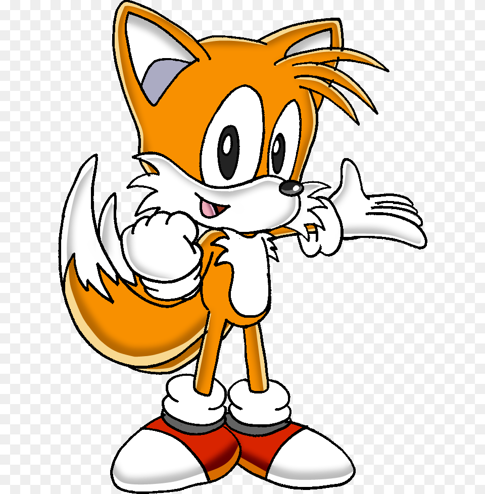 Transparent Classic Tails News Network Fandom Sonic The Hedgehog Classic Tails, Cartoon, Baby, Person, Bulldozer Png Image