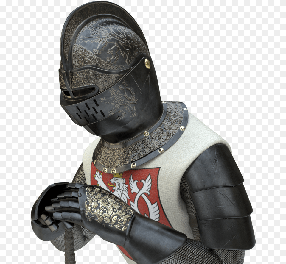 Transparent Image Figurine, Armor, Helmet, Adult, Male Free Png Download