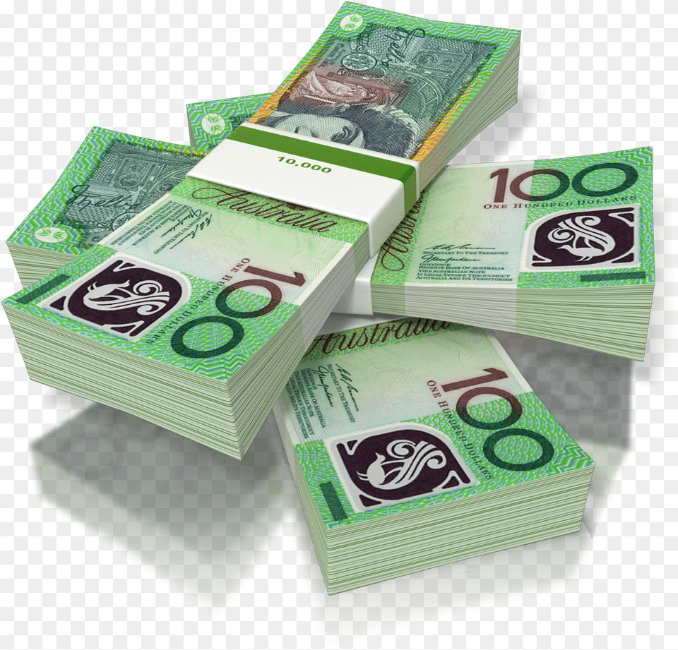 Transparent Image Of Australian Dollar, Money, Business Card, Paper, Text Free Png Download