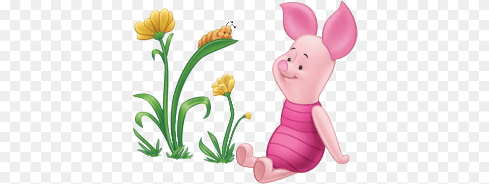 Transparent Images Pictures Photos Winnie The Pooh Flowers, Flower, Plant, Animal, Mammal Free Png