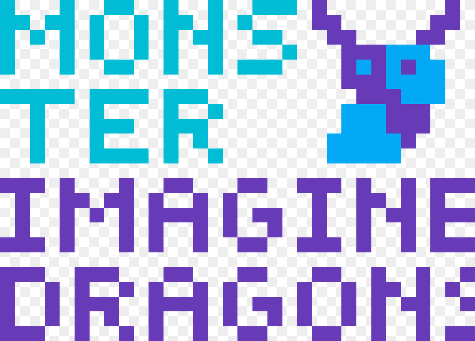 Transparent Imagine Dragons Cross Stitch, Purple, Pattern, Scoreboard Png Image