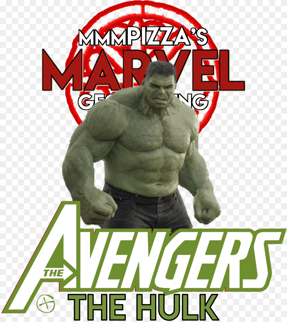 Transparent Incredible Hulk Avengers, Advertisement, Poster, Adult, Male Png Image