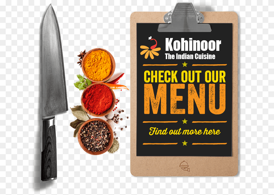 Transparent Indian Food Clipart Alexandra Palace, Cutlery, Blade, Dagger, Knife Free Png