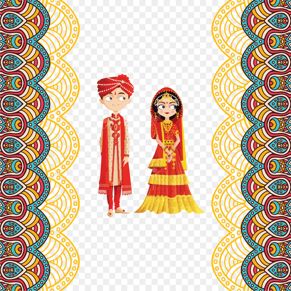 Transparent Indian Wedding, Person, Adult, Woman, Female Free Png Download