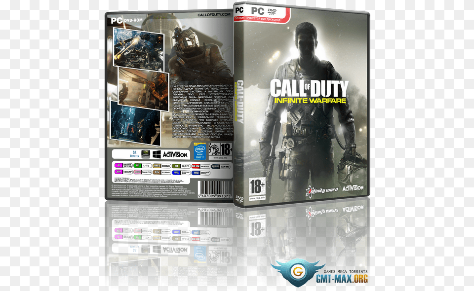 Transparent Infinite Warfare Call Of Duty Ps4 Vr, Adult, Advertisement, Male, Man Free Png Download
