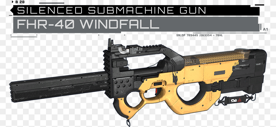 Transparent Infinite Warfare Gun Firearm, Rifle, Weapon, Handgun, Machine Gun Free Png Download