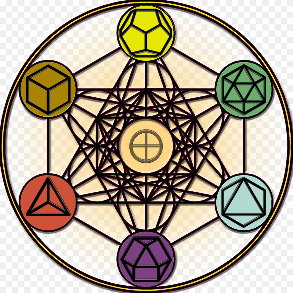Transparent Infinity Love Metatron39s Cube With Transparent Background, Sphere, Art, Ball, Football Free Png Download