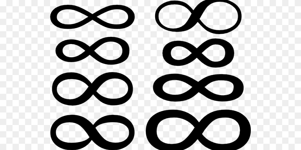 Transparent Infinity Symbol Clipart Infinity Symbol, Accessories, Formal Wear, Tie, Text Free Png