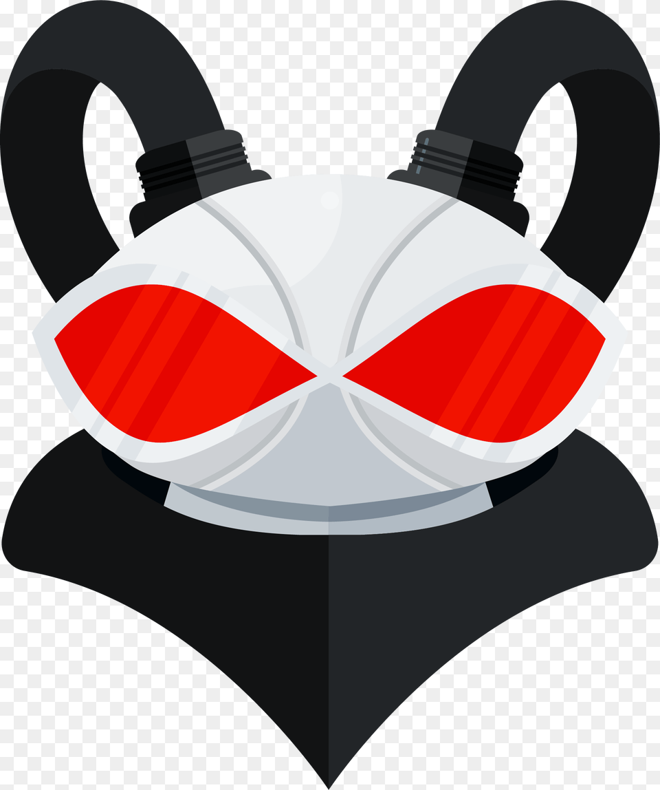 Transparent Injustice 2 Logo Black Manta Dc Comics Symbol, Clothing, Swimwear, Mask, Lawn Mower Free Png Download