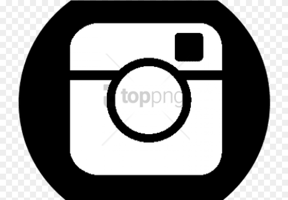 Transparent Instagram Circle Black Instagram Logo Transparent, Device Png