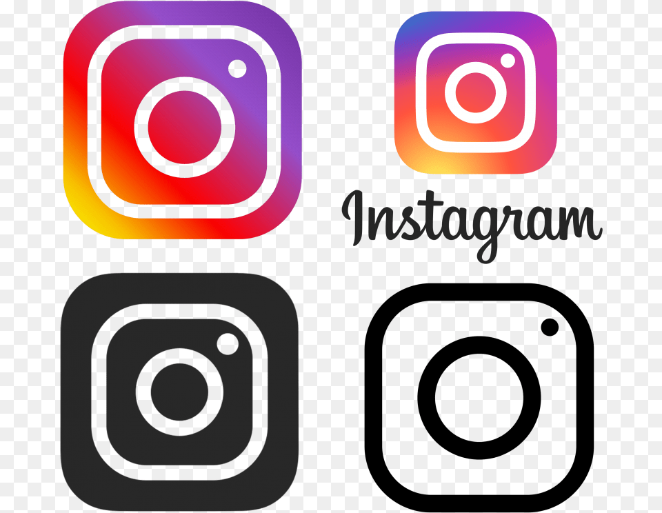Transparent Instagram Circle Small Instagram Logo Transparent, Light, Electronics Png