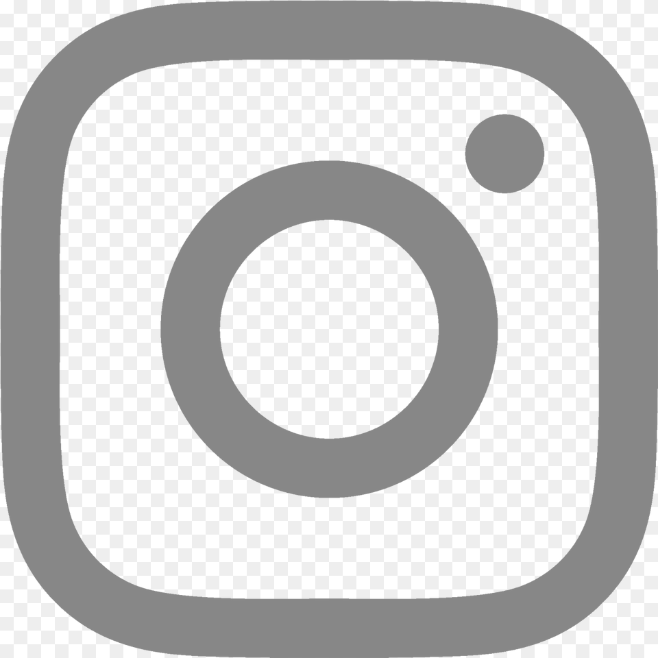 Transparent Instagram Clipart Instagram Logo Gray, Electronics, Disk Png