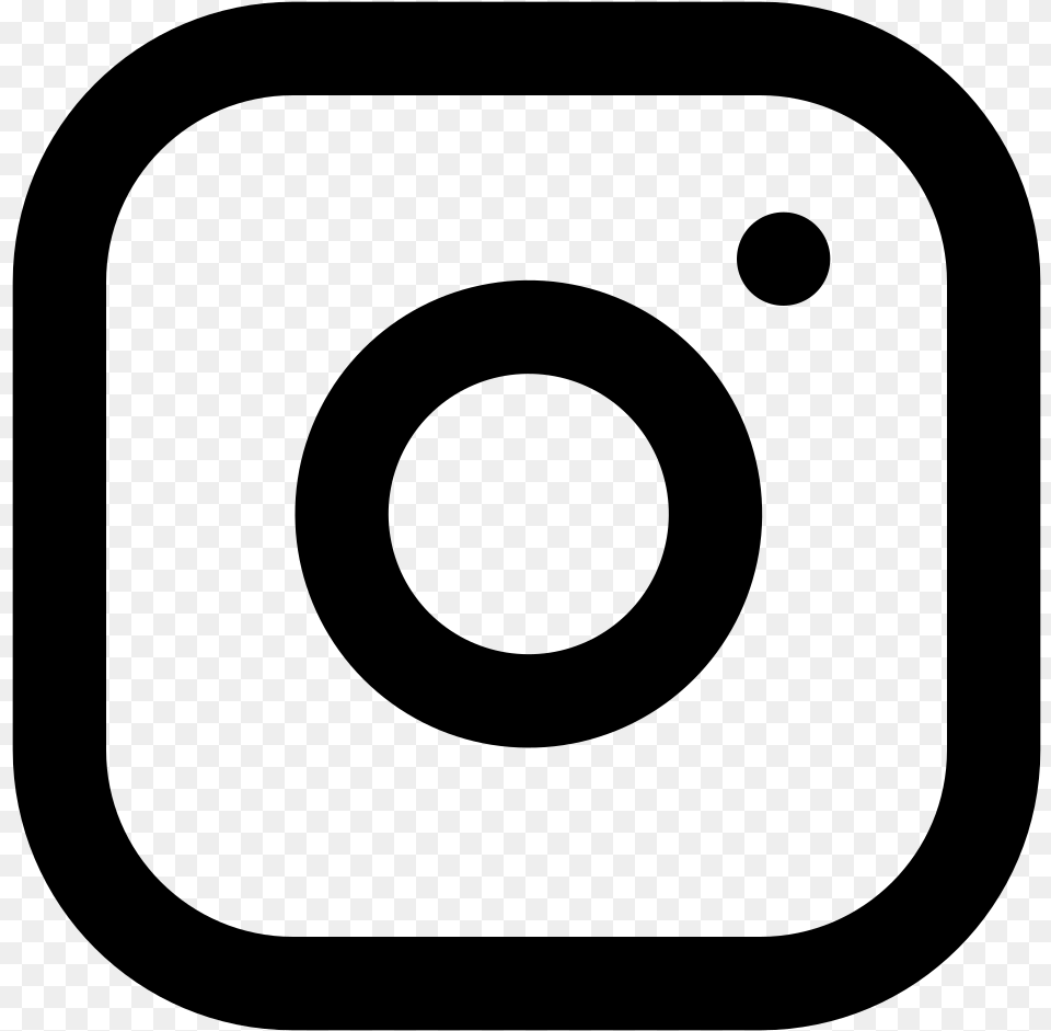 Transparent Instagram Logo Vector, Gray Png Image