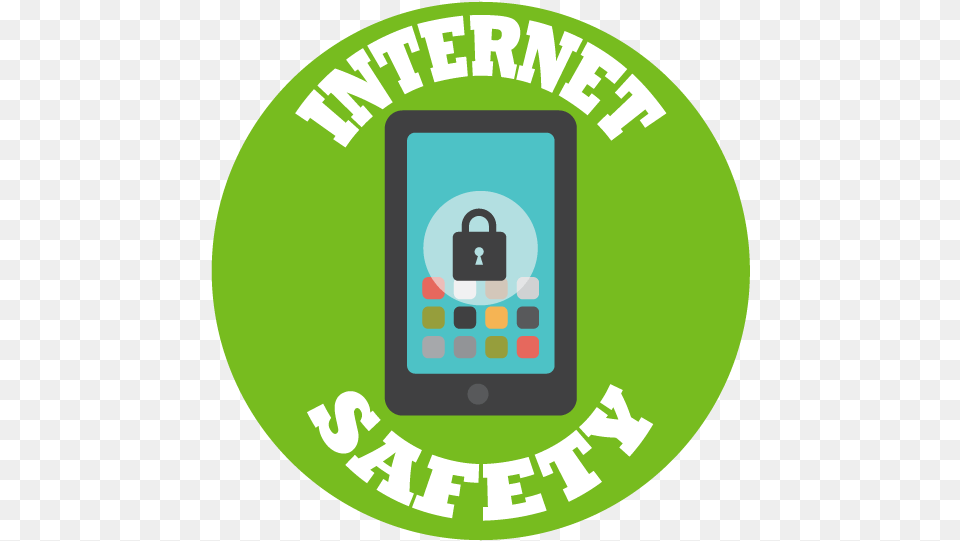 Internet Safety Clipart Circle, Disk, Electronics, Mobile Phone, Phone Free Transparent Png