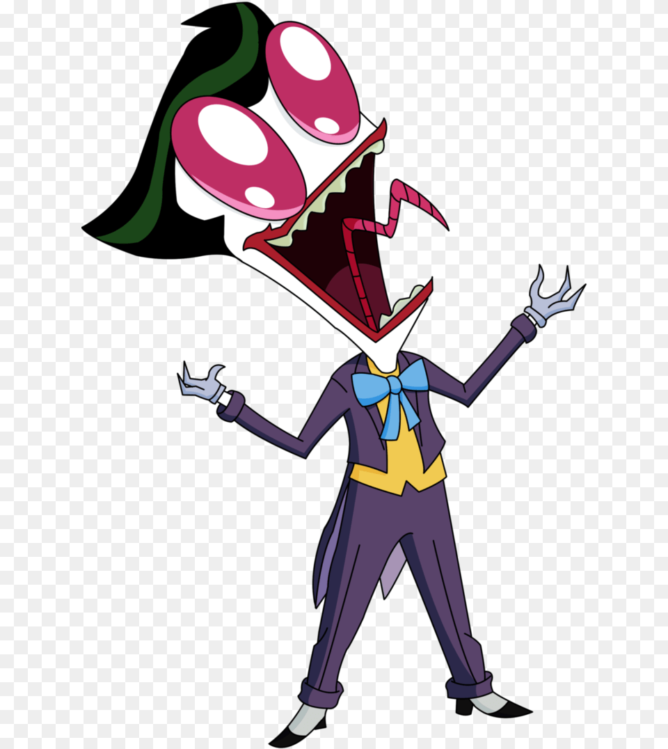 Transparent Invader Zim Clipart Invader Zim Joker, Book, Comics, Publication, Adult Free Png Download