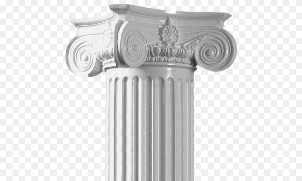 Transparent Ionic Column, Architecture, Pillar Png