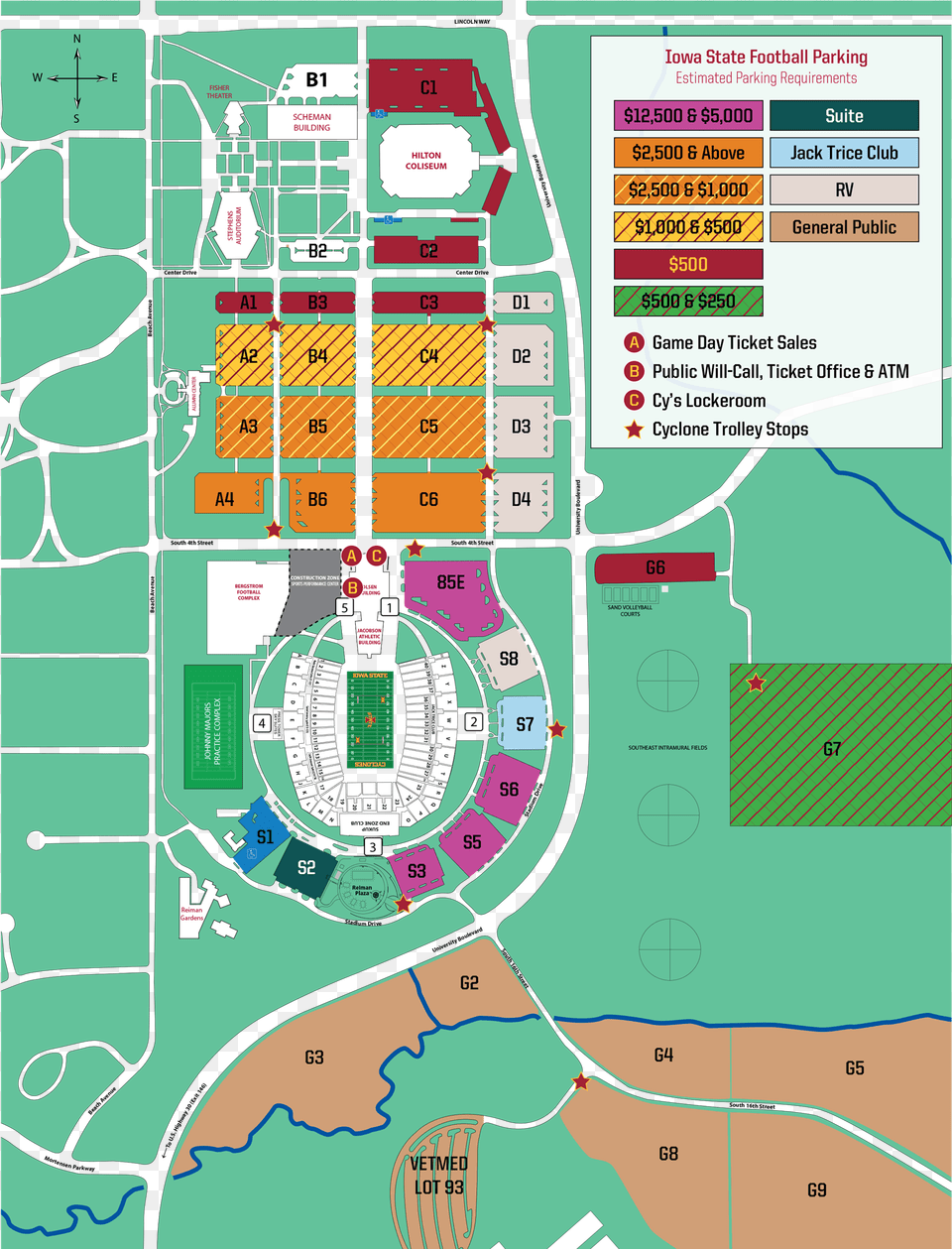 Transparent Iowa State Logo Iowa State Football Parking, Neighborhood, Urban Free Png Download