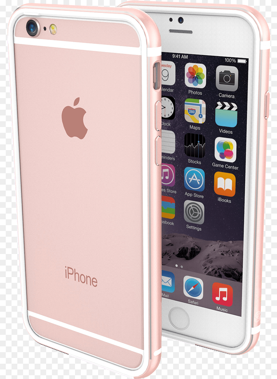 Iphone Outline Rose Gold Iphone, Electronics, Mobile Phone, Phone Free Transparent Png