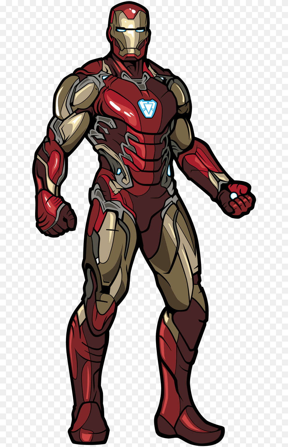 Transparent Iron Man Clipart Black And White Iron Man Endgame Marvel Legends, Adult, Male, Person, Armor Free Png Download