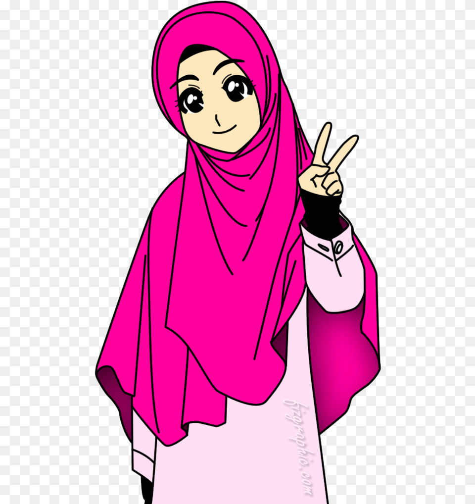 Transparent Islam Clipart Perempuan Muslimah Animasi, Adult, Female, Person, Woman Png
