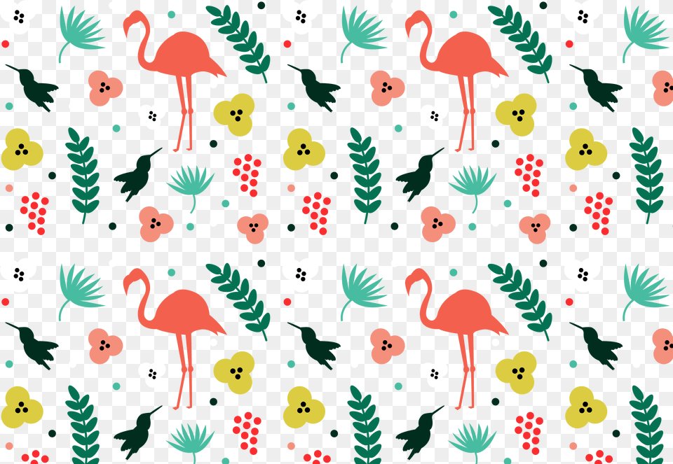 Transparent Island Clipart Pattern Gratuit, Animal, Bird, Flamingo Free Png