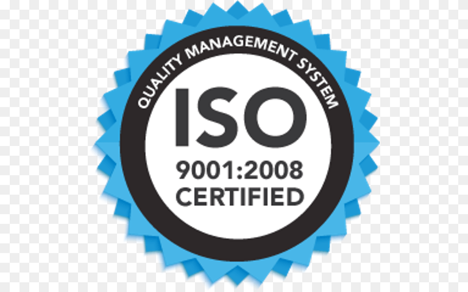 Transparent Iso 9001 Certificate An Iso 9001 2008 Logo, Badge, Symbol, Text, Number Free Png Download