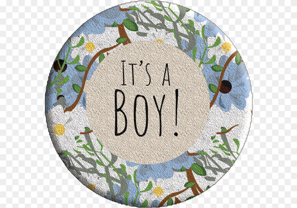 It S A Boy Circle, Home Decor, Rug, Face, Head Free Transparent Png