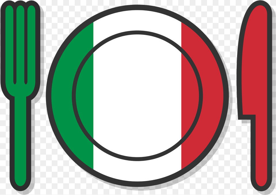 Transparent Italian Clip Art, Cutlery, Fork, Disk Png Image