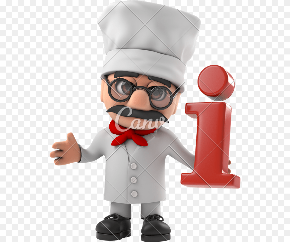 Transparent Italian Clipart 3d Cook Cartoon, Photography, Accessories, Formal Wear, Tie Png Image
