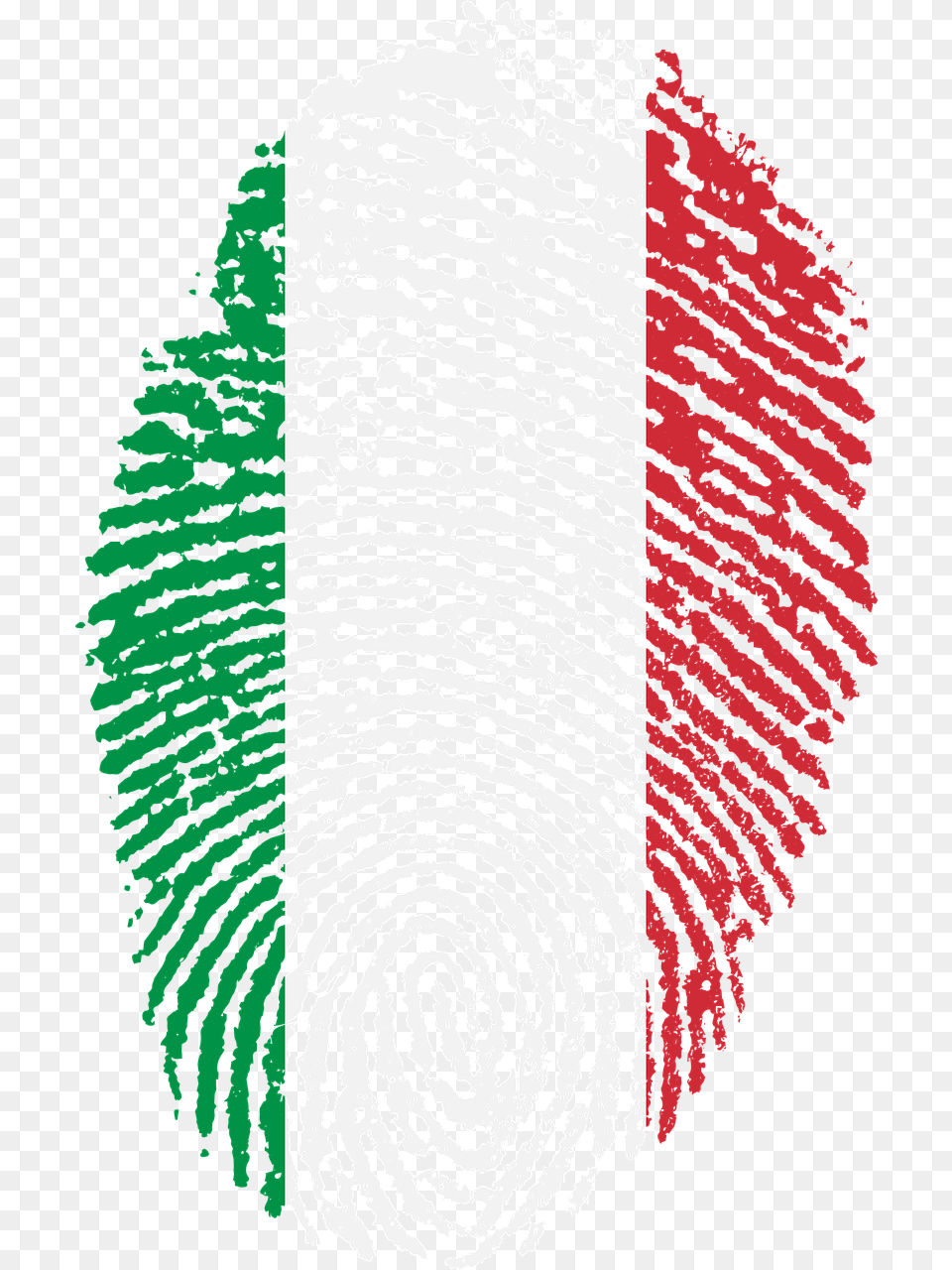 Transparent Italian Flag Italy Flag Fingerprint, Home Decor, Face, Head, Person Free Png Download