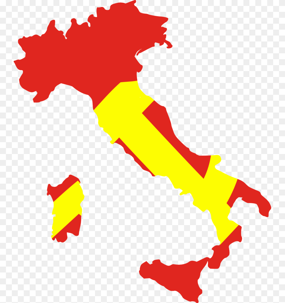 Transparent Italian Flag Italy Map Vector, Mountain, Nature, Outdoors, Person Free Png