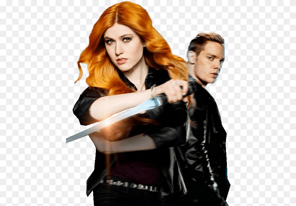 Transparent Jace Shadow Hunters, Adult, Weapon, Sword, Person Free Png