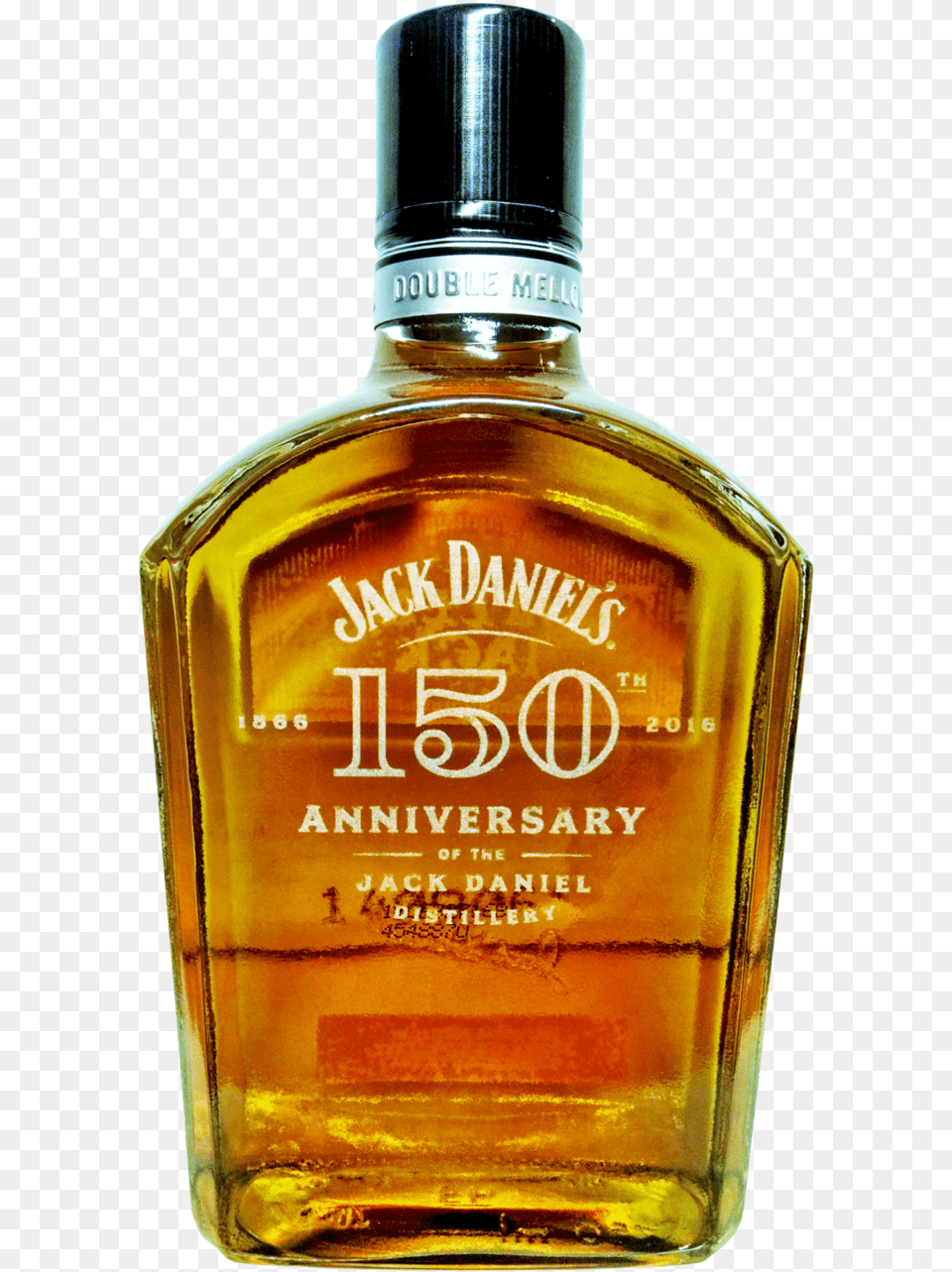 Transparent Jack Daniels Bottle Jack Daniels 150th Anniversary Gentleman Jack, Alcohol, Beverage, Liquor, Cosmetics Png