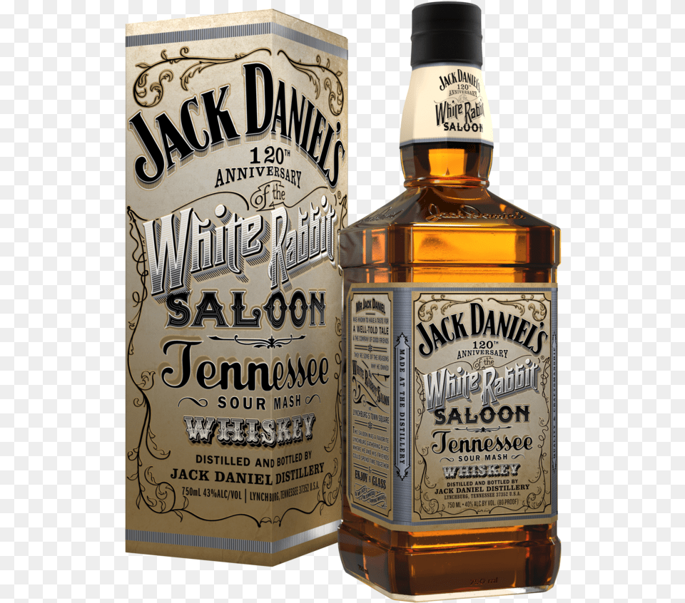 Jack Daniels Jack Daniel39s White Rabbit Amazon, Alcohol, Beverage, Liquor, Bottle Free Transparent Png