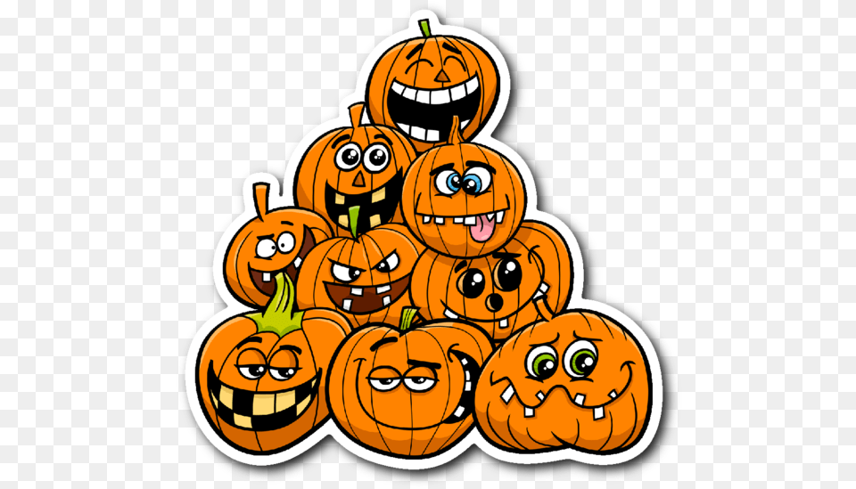Jack O Lantern Face Cartoon Pumpkin, Festival, Head, Person, Halloween Free Transparent Png