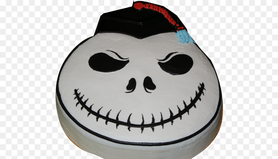 Transparent Jack Skellington Head Desenhos O Estranho Mundo De Jack, Birthday Cake, Cake, Cream, Dessert Free Png Download