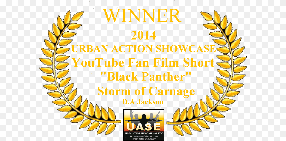 Jackson Storm Official Selection Urban Action Showcase 2019, Advertisement, Poster, Person Free Transparent Png