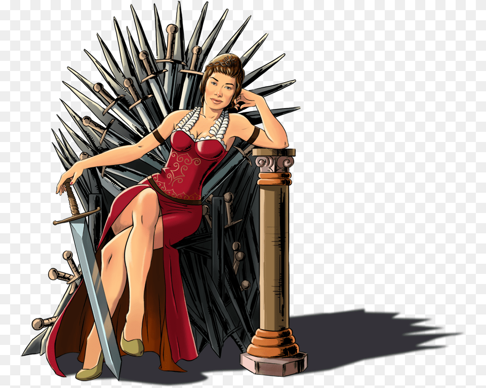 Transparent Jaime Lannister Illustration, Adult, Person, Woman, Female Free Png