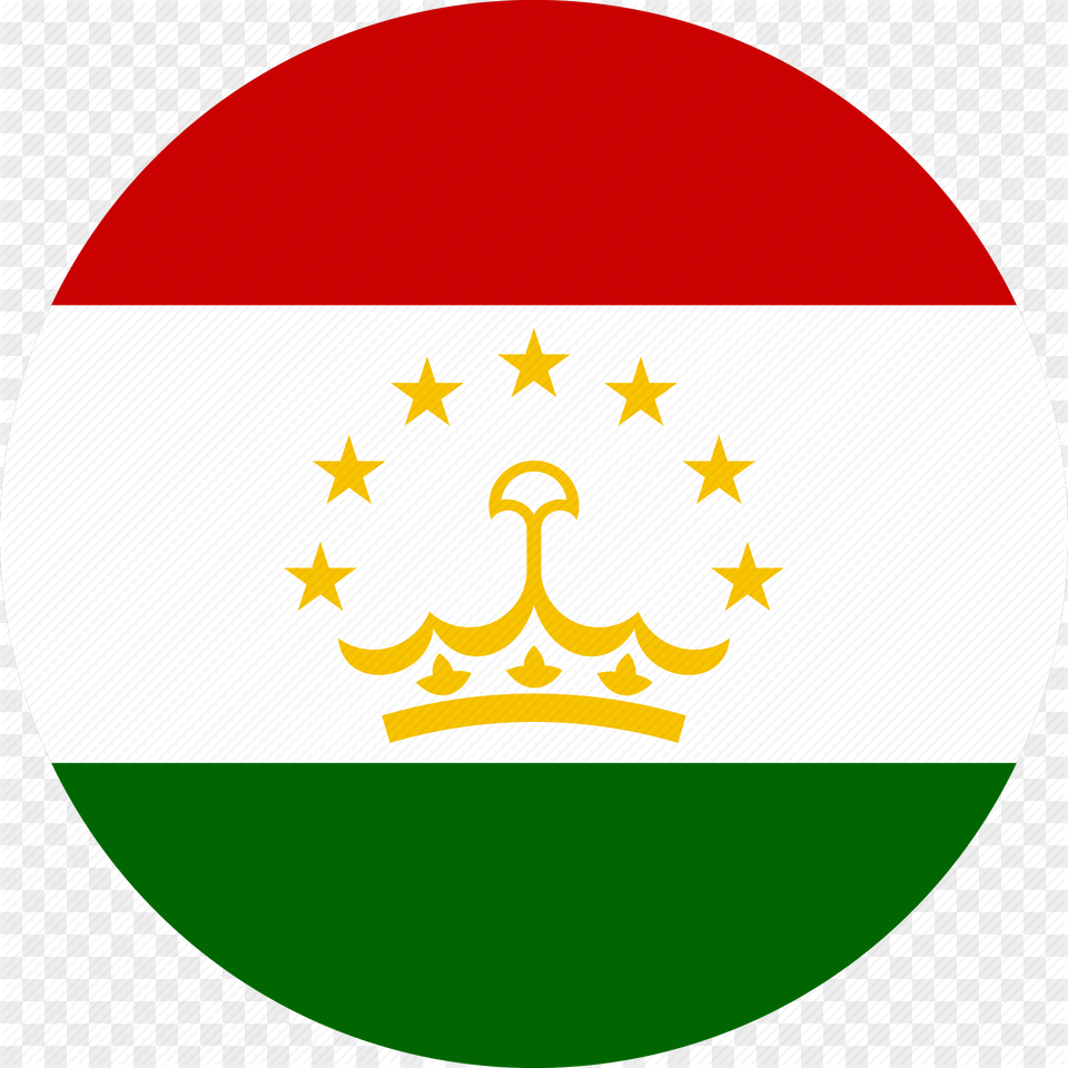 Jamaica Flag Round Tajikistan Flag, Logo, Symbol, Emblem Free Transparent Png