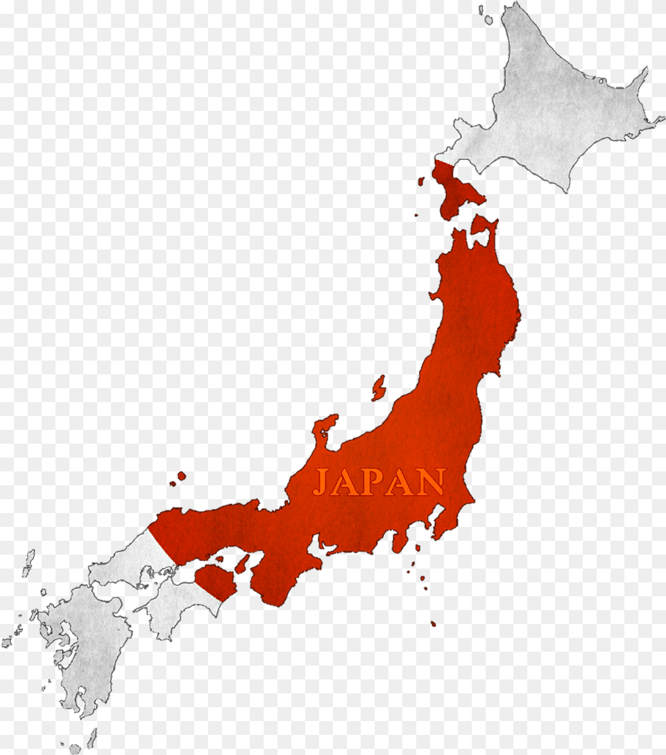 Japan Flag Clipart Japan Map, Outdoors, Nature, Mountain, Sea Free Transparent Png
