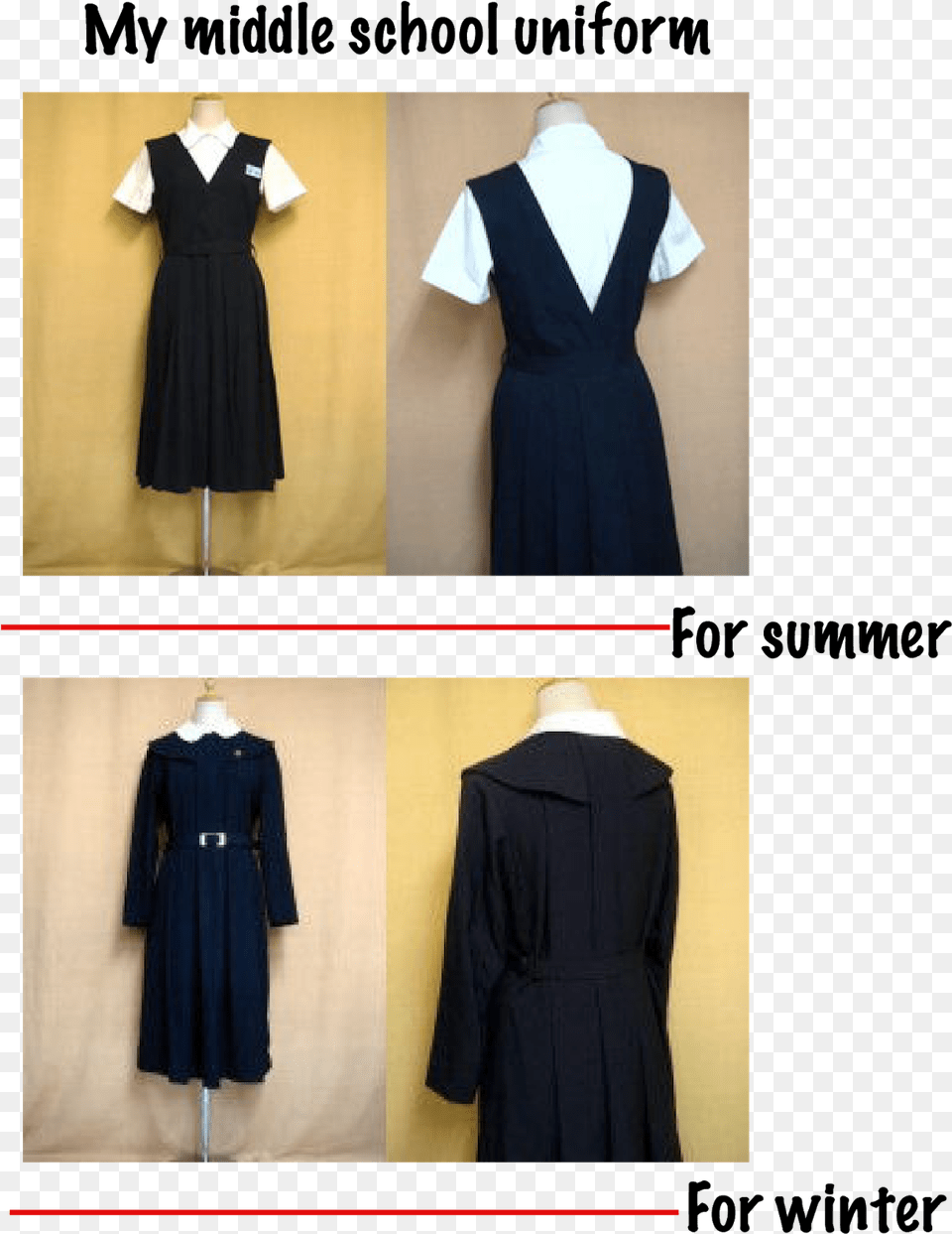 Transparent Japanese School Girl Winter Japanese School Uniform, Blouse, Clothing, Dress, Coat Free Png