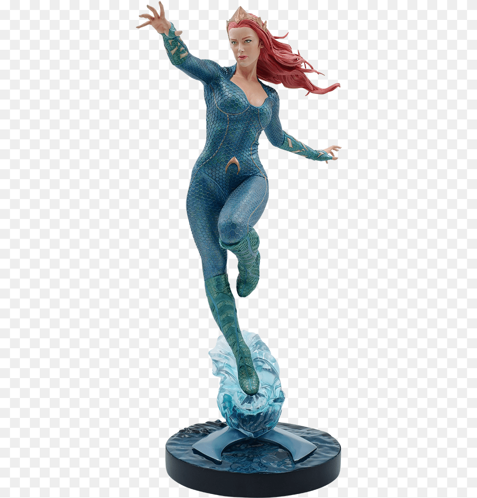 Jason Momoa Mera Aquaman Hot Toys, Figurine, Adult, Female, Person Free Transparent Png