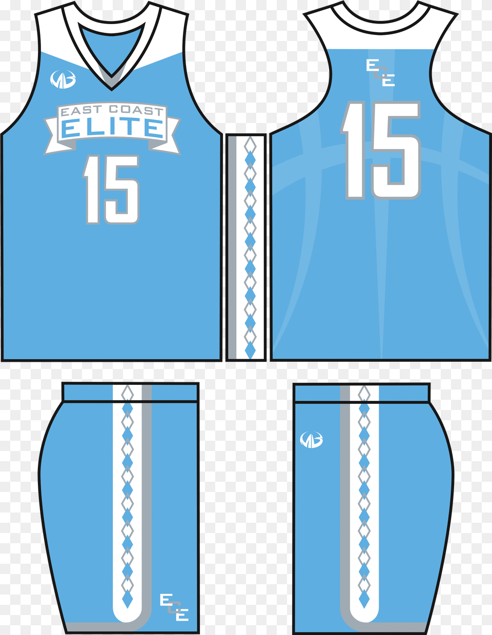 Transparent Jersey Clipart Basketball Jersey Blue Design, Clothing, Shirt Png Image