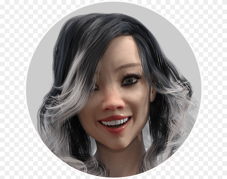 Transparent Jessica Nigri Lace Wig, Adult, Portrait, Photography, Person Png Image