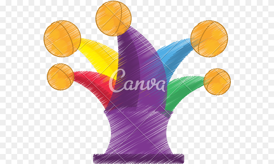 Transparent Jester Clipart Player, Sphere, Juggling, Person Free Png Download