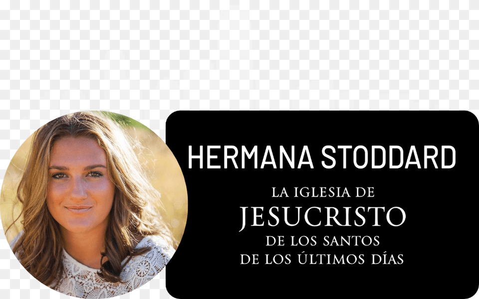 Transparent Jesucristo Hermana Name Tag Lds, Face, Head, Person, Photography Png