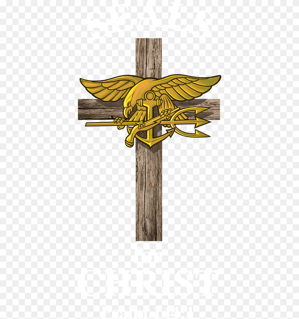 Transparent Jesus On The Cross Special Warfare Insignia, Symbol, Animal, Bird, Emblem Png Image