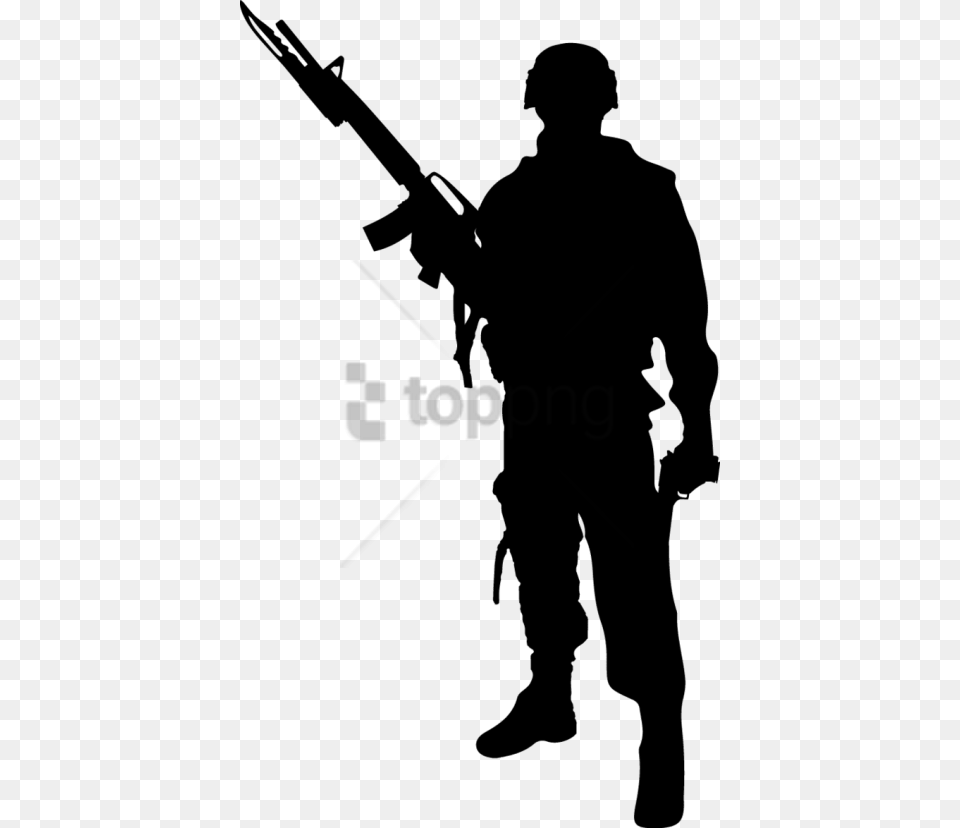 Transparent Jet Silhouette Army Soldier Silhouette, Adult, Person, Man, Male Png Image